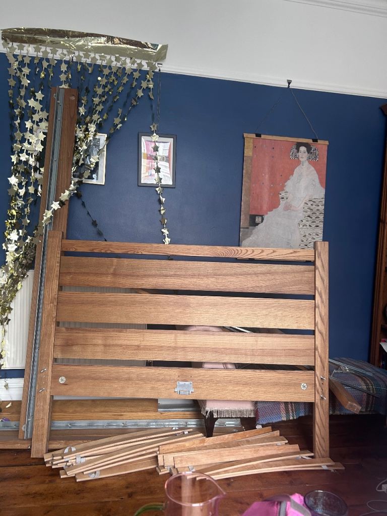 IKEA HELGEROA Bed Frame
