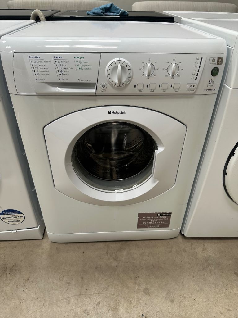Hotpoint 6kg washing machine 