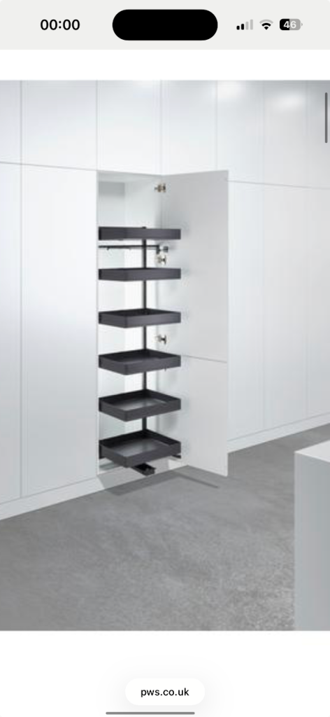 Kitchen Pull-Out Corner Storage Unit – ex display