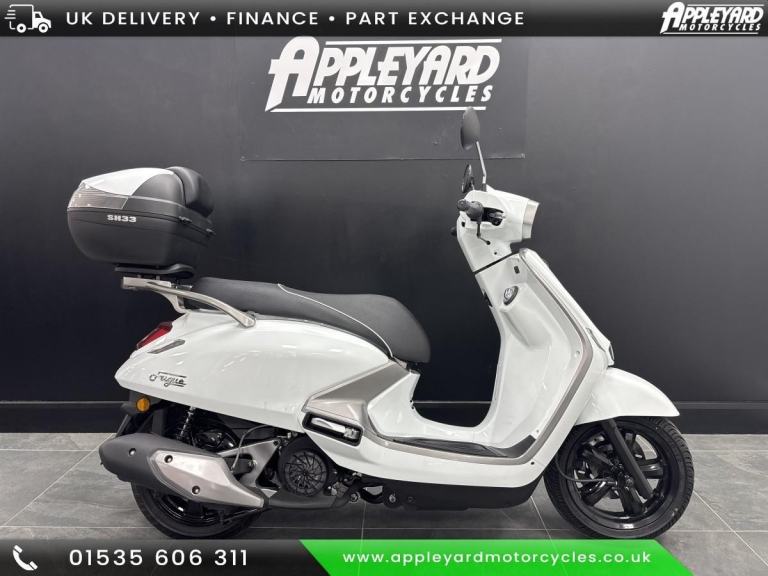 SYM Fiddle 125c NEW Automatic Retro Scooter Commuter Learner Legal CBT Friend...