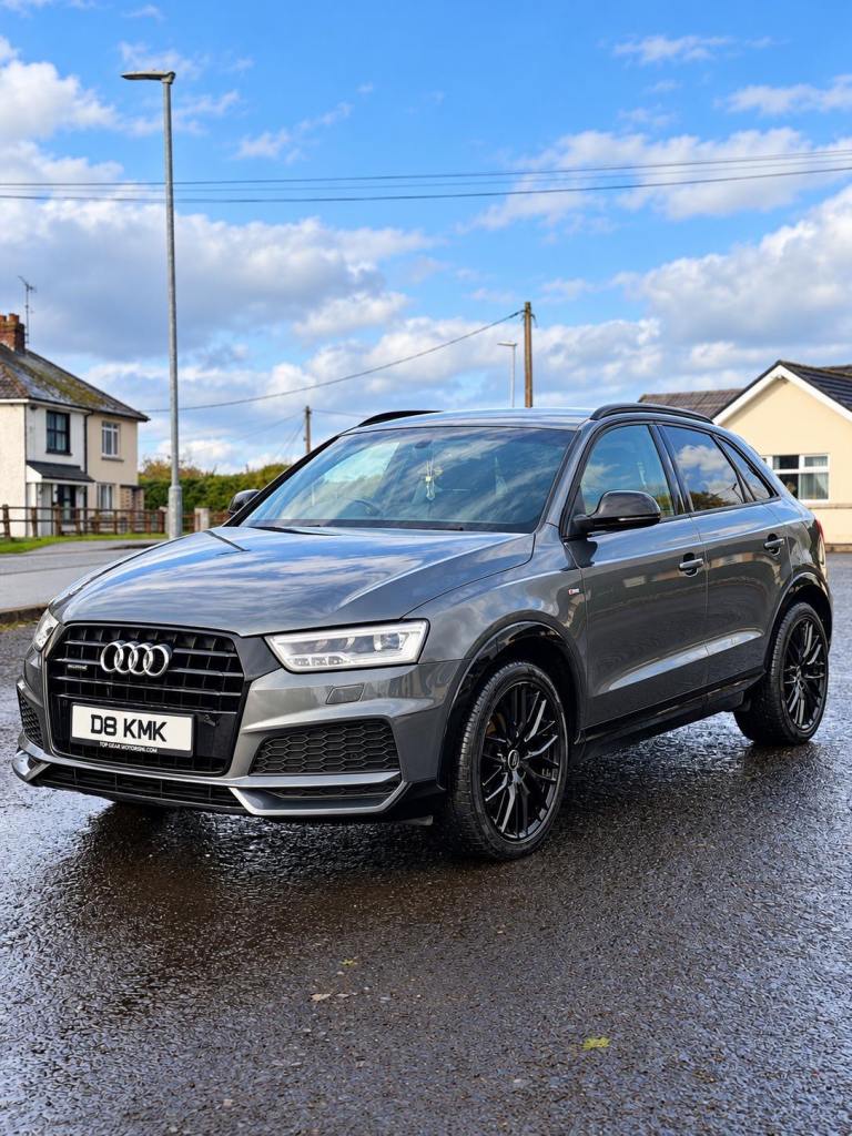 2017 Audi Q3 S-Line, Quattro, Black Edition, 2.0L SE TDI