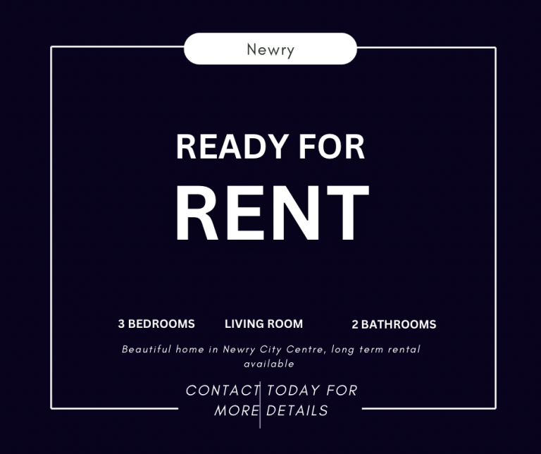 Premium Modern 3 Bedroom Home to Rent - Walking Distance to Newry