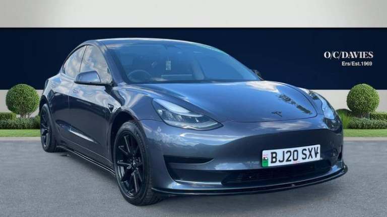 2020 Tesla Model 3 Standard Range Plus Saloon 4dr Electric Auto RWD (241 bhp) Automatic Saloon El...