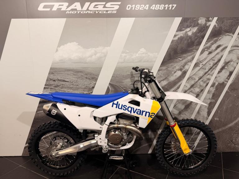 HUSQVARNA FC 350 2027 NEW MX BIKE IN STOCK AT CRAIGS MOTORCYCLES