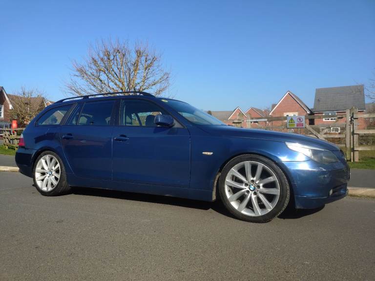 BMW E61 525i Touring, F10 19" alloys. MOT Untill 02/2027