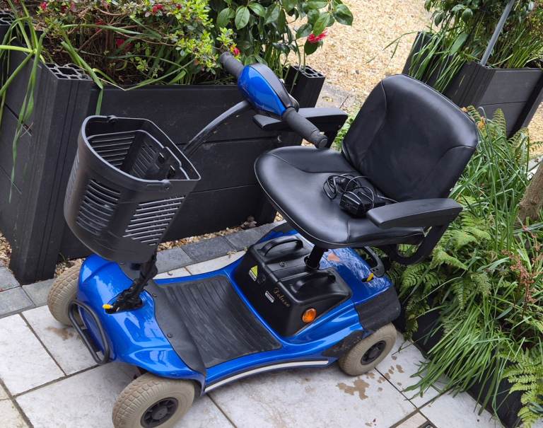 Shoprider Paris Mobility Scooter, Blue