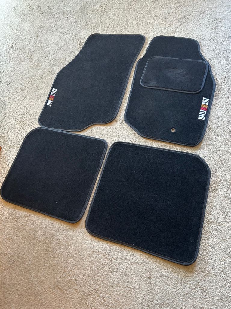 Mitsubishi Ralliart evolution 7 8 9 car mats