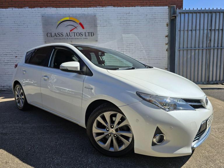 2015 Toyota Auris 1.8 VVTi Hybrid Excel 5dr CVT Auto [Nav] HATCHBACK PETROL/ELECTRIC Automatic