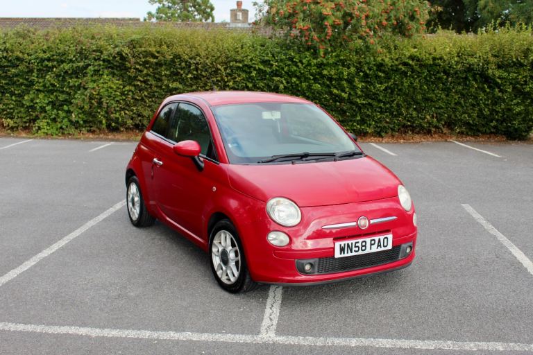 Fiat, 500, Hatchback, 2008, Manual, 1368 (cc), 3 doors