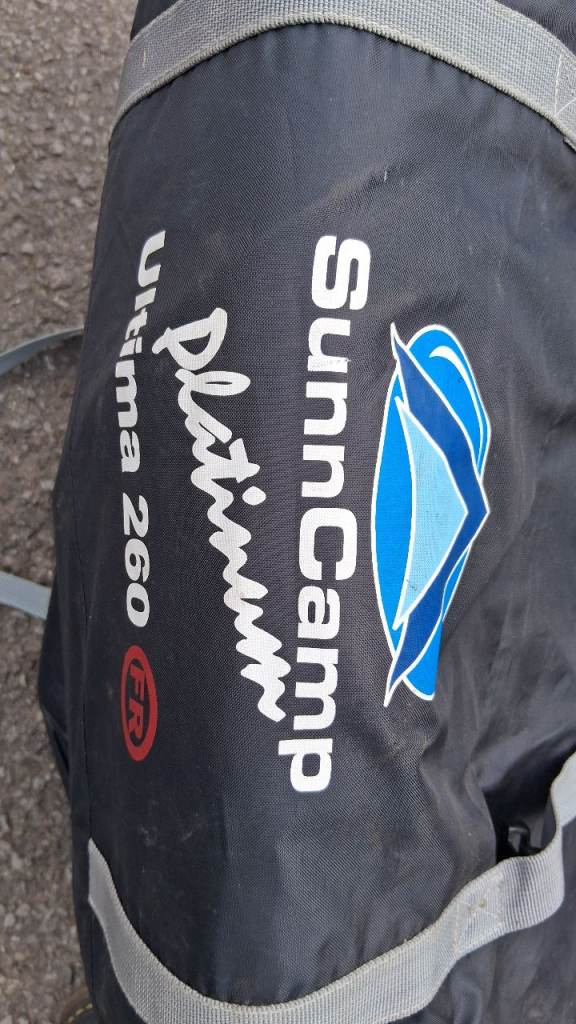 Sunncamp caravan awning 260 porch 