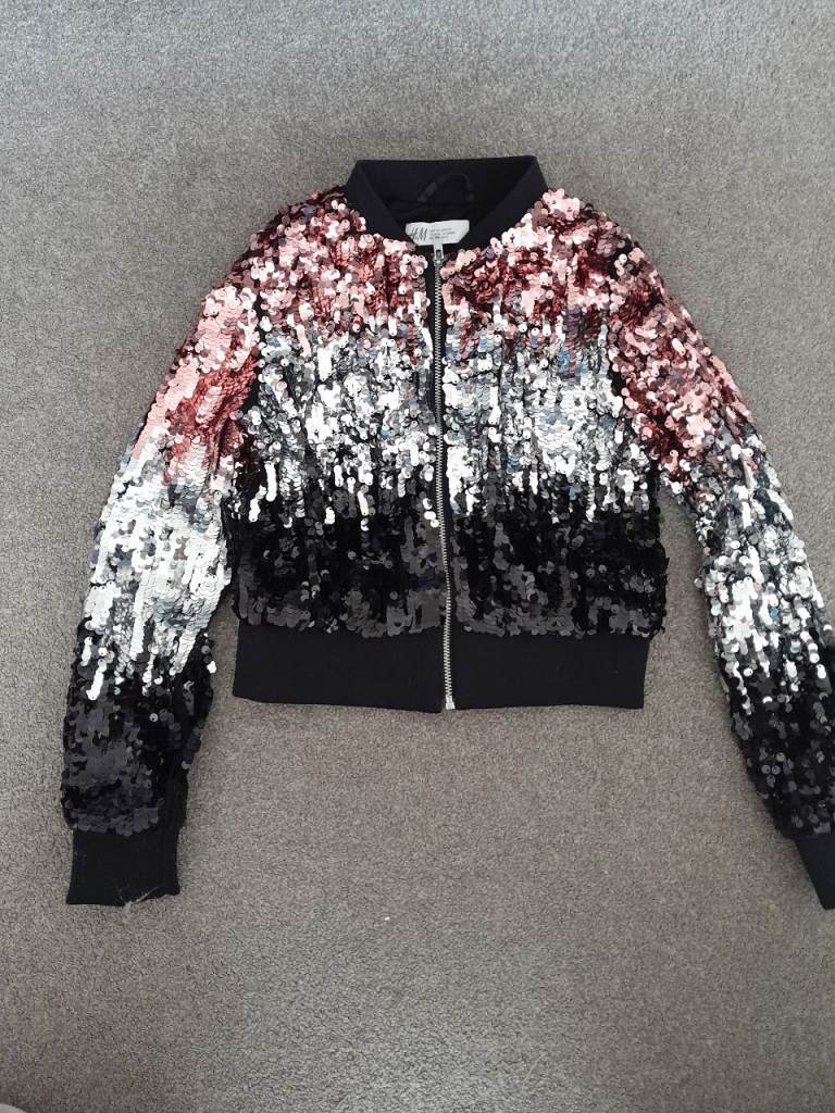 Girls sequin jacket