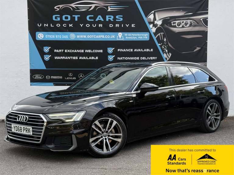 2019 Audi A6 Avant 2.0 TDI 40 S line Estate 5dr Diesel S Tronic Euro 6 (s/s) (204 ps) Estate Dies...