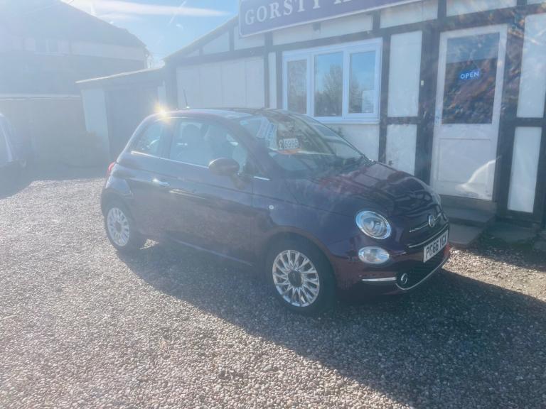 2017 Fiat 500 1.2 Lounge 3dr HATCHBACK Petrol Manual