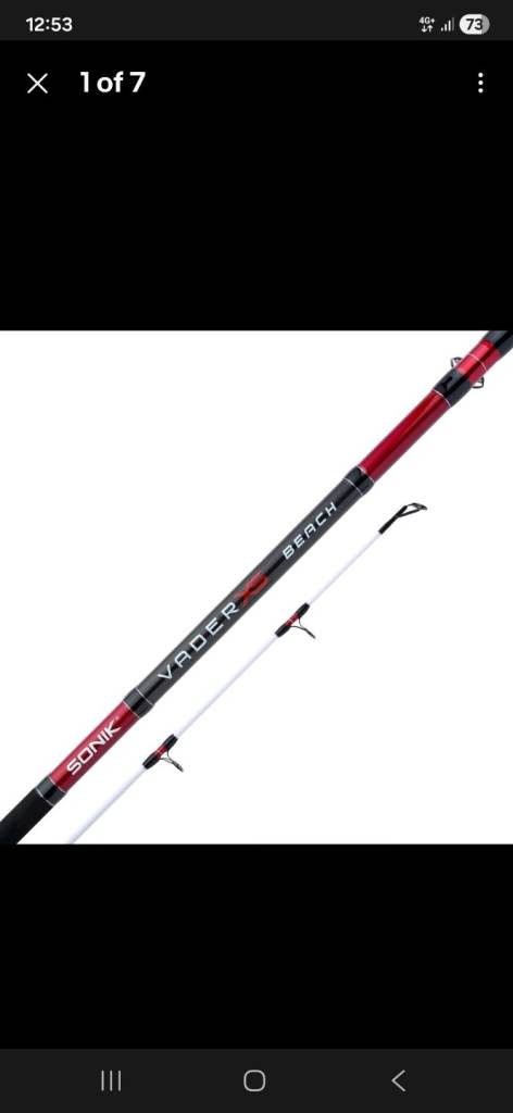 Brand new 12ft beachcaster rod for sale
