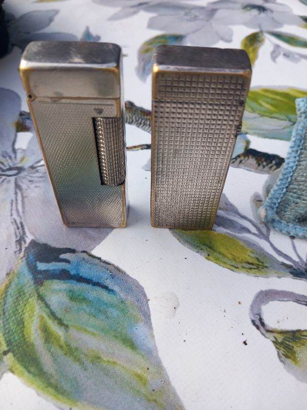 Two Vintage Metal Lighters – Untested, For Collector