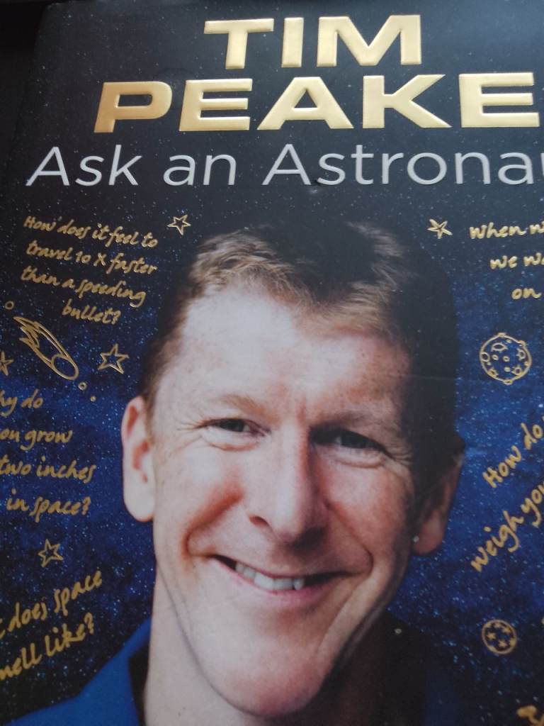 Tim Peake Ask an Astronaut Book – Good Condition