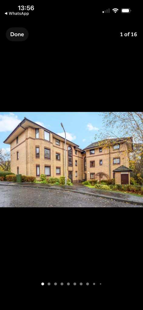 3 Bed unfurnished flat Busby Glasgow