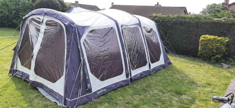Drive away campervan awning