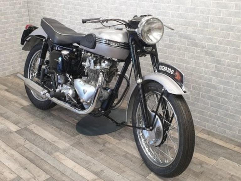 1954 TRIUMPH T100 All Alloy Pre Unit Fully Restored Matching Numbers Stunning