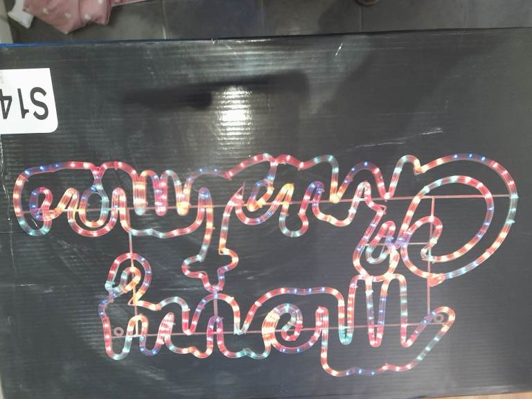 Merry Christmas sign