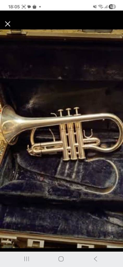 Yamaha 6610t soprano cornet 