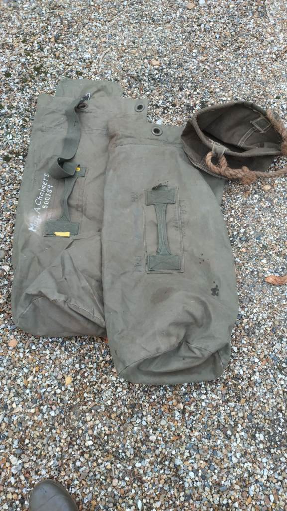 military canvas bucket collapsible duffle bags camper tack horse yard camp river stream