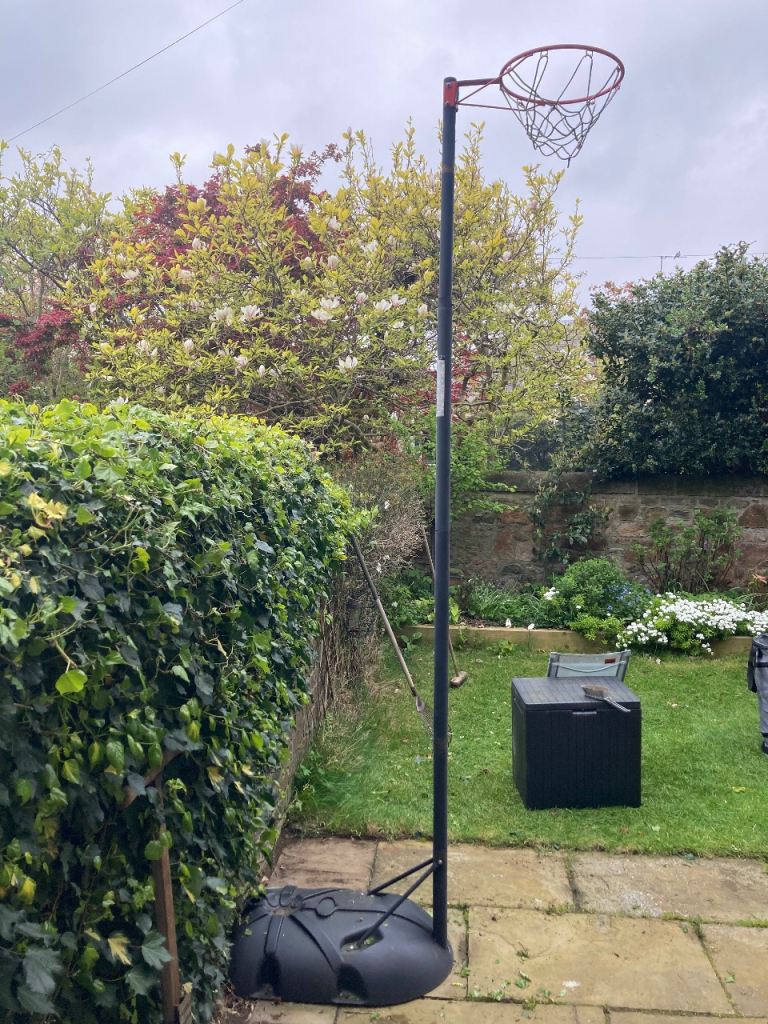 Netball hoop and stand