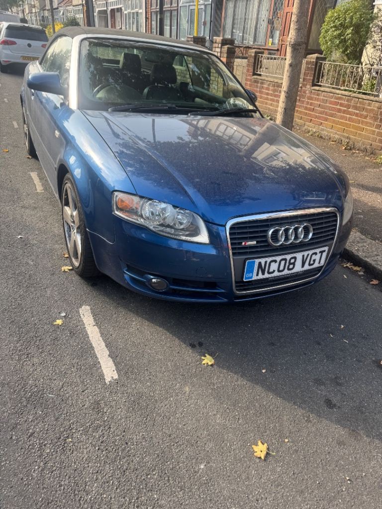 Audi, A4, Convertible, 2008, Manual, 1984 (cc), 2 doors