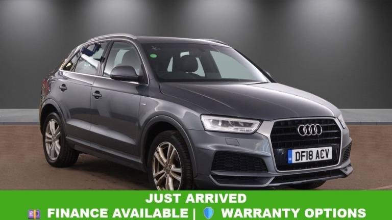 2018 Audi Q3 1.4 TFSI CoD S line Edition SUV 5dr Petrol Manual Euro 6 (s/s) (150 ps) ESTATE Petro...