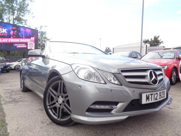 2012 Mercedes-Benz E Class E220 CDI BlueEFFICIENCY Sport 2dr Tip Auto CONVERTIBLE Diesel Automatic