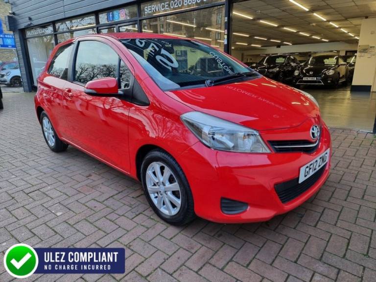 2012 Toyota Yaris 1.0 VVT-i TR Hatchback 3dr Petrol Manual Euro 5 (69 ps) Hatchback Petrol Manual