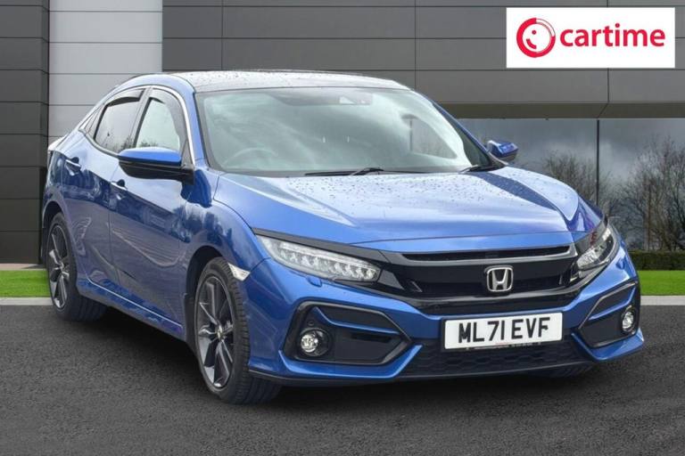 2021 71 HONDA CIVIC 1.0 VTEC TURBO EX HATCHBACK 5DR PETROL CVT EURO 6 (S/S) (126