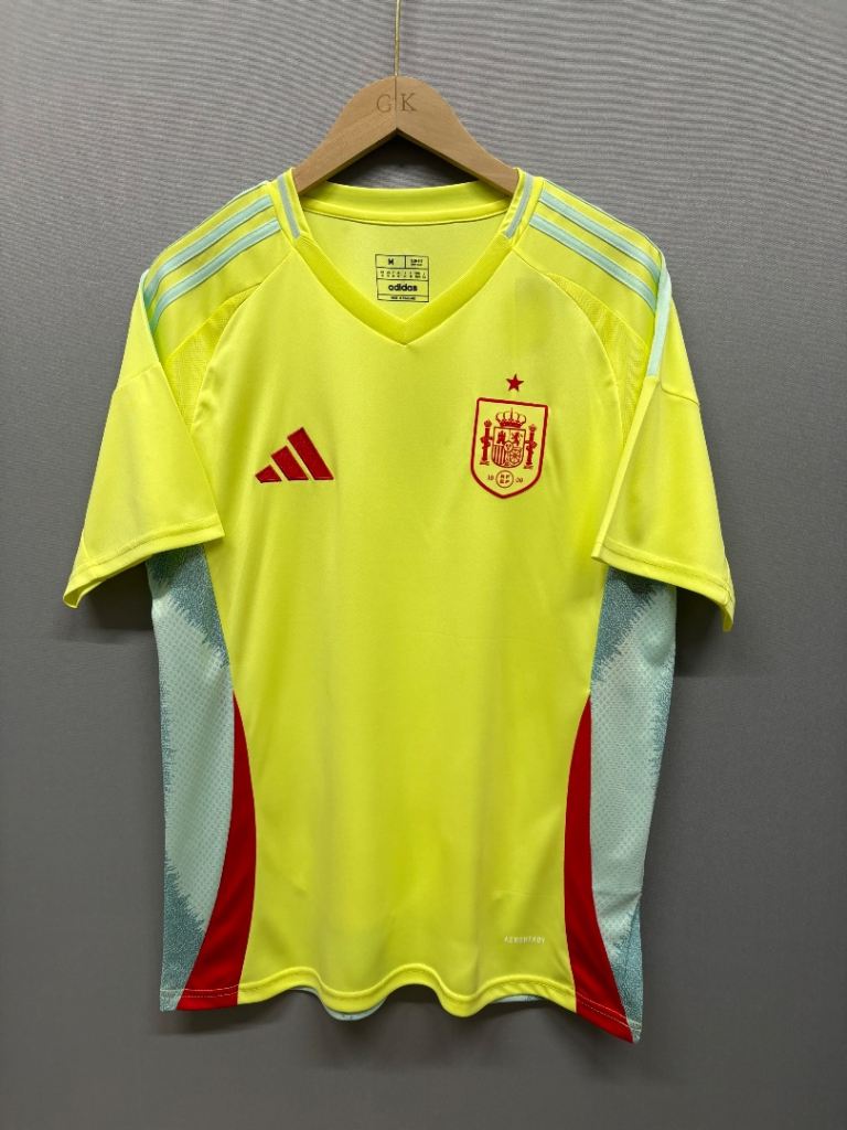 Adidas Spain Football Shirt – Yellow, New