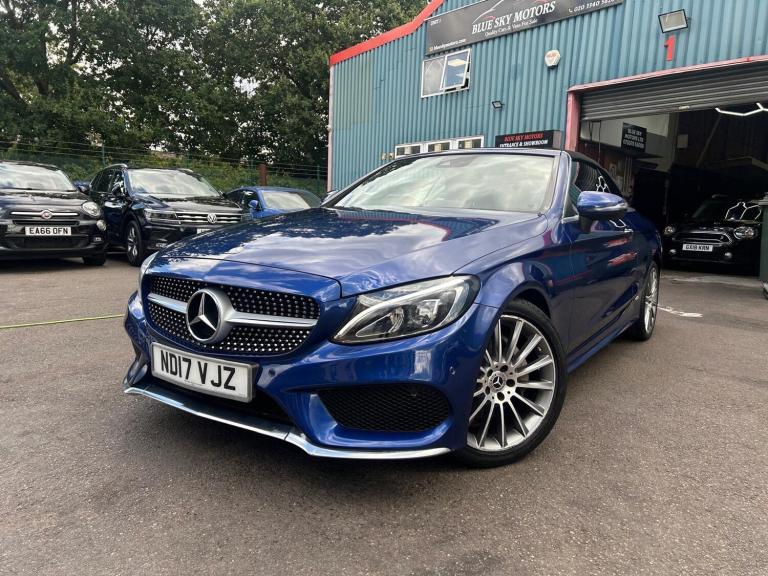 2017 Mercedes-Benz C Class 2.1 C220d AMG Line (Premium Plus) Cabriolet G-Tronic+ 4MATIC Euro 6 (s...