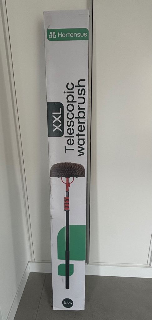 6.5m telescopic water brush with window mop