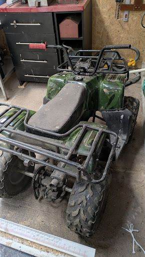 Young person's quad bike project