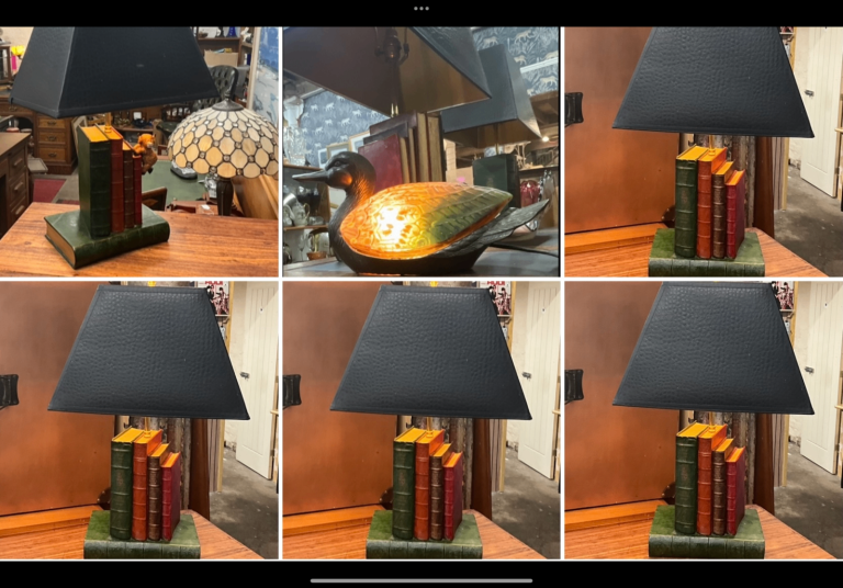 Beautiful pair of Thomas Blackmore Lamps 