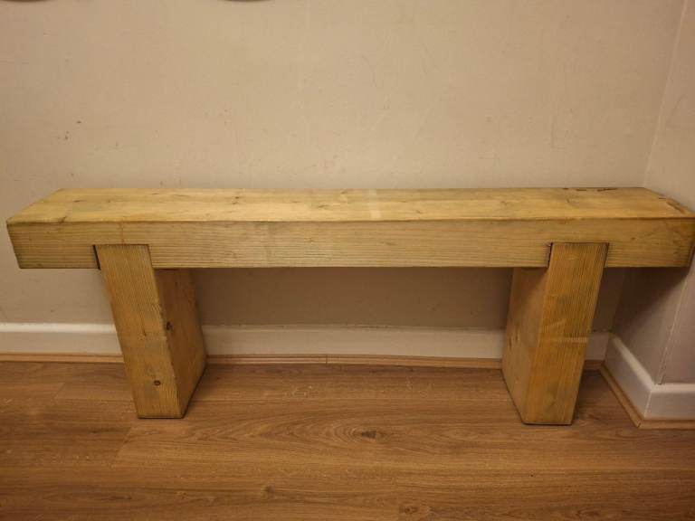 Internal wood benches