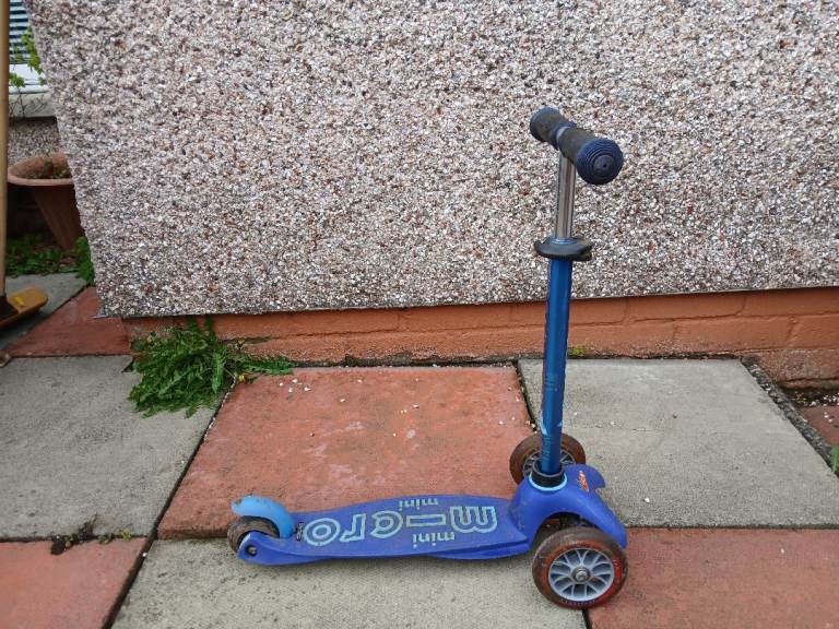 Mini Micro Scooter – Blue, Used Condition