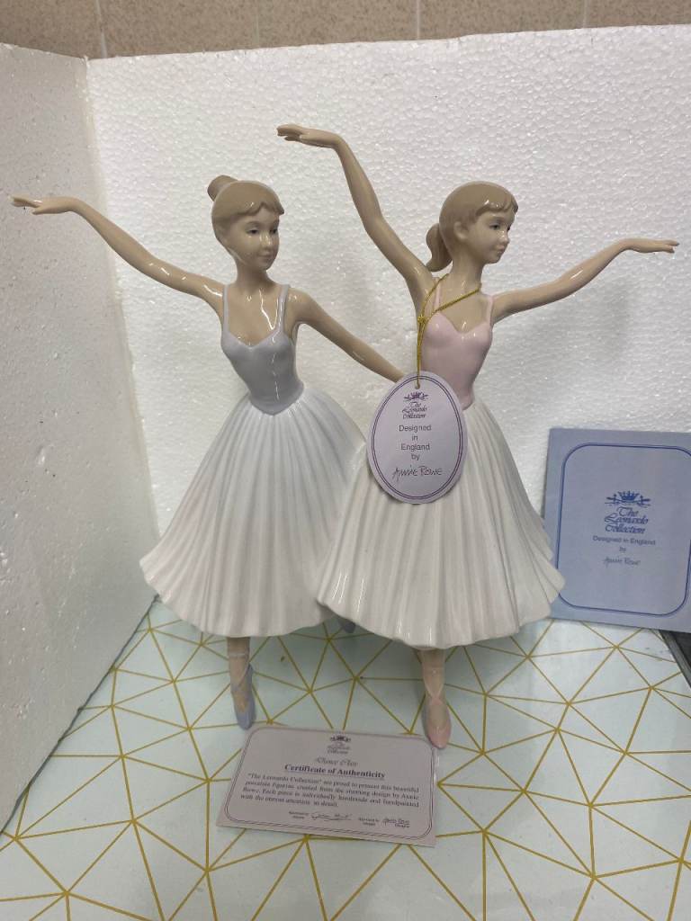 LEONARDO COLLECTION BALLERINA FIGURINES by Annie Rowe