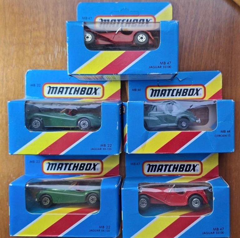 Collection of Vintage Matchbox Cars. 