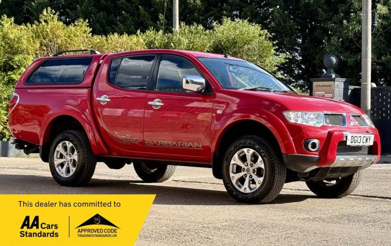 2013 Mitsubishi L200 2.5 DI-D Barbarian 4WD Euro 5 4dr (LB) Diesel