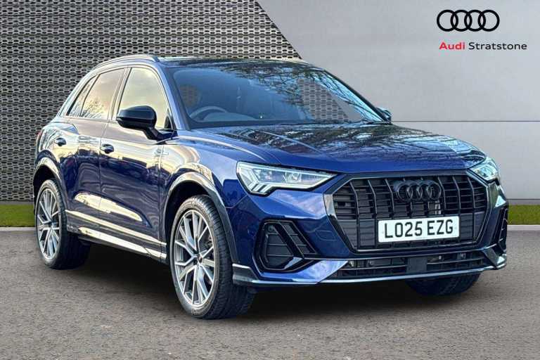 2025 Audi Q3 35 TFSI Black Edition 5dr S Tronic [20 Alloy] SUV Petrol Automatic
