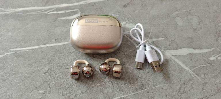 Lenovo RS119 OpenEar ClipOn Wireless Bluetooth Headphones 