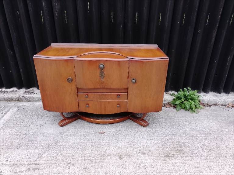 Vintage Beautility Mid-Century Sideboard Drinks Cabinet