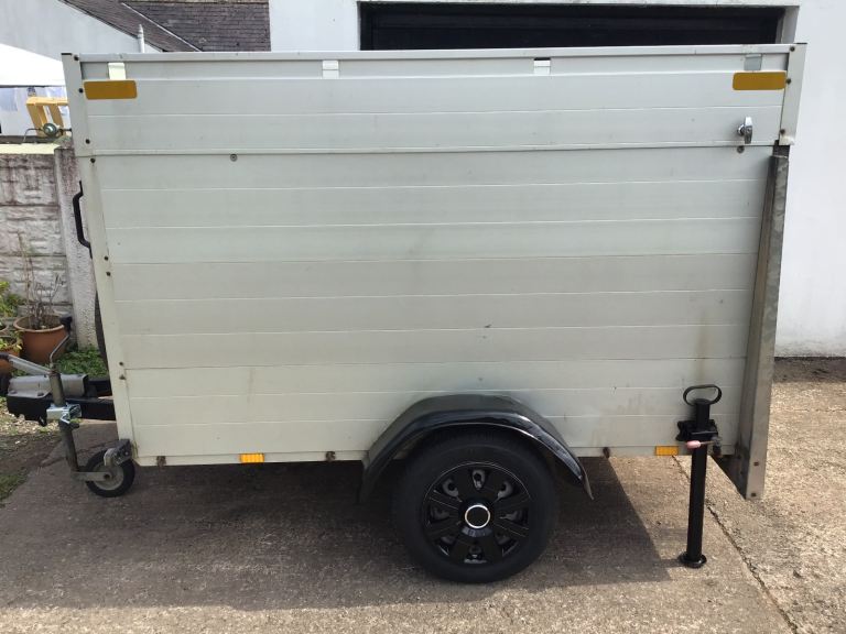 Aluminium  lightweight box trailer 
