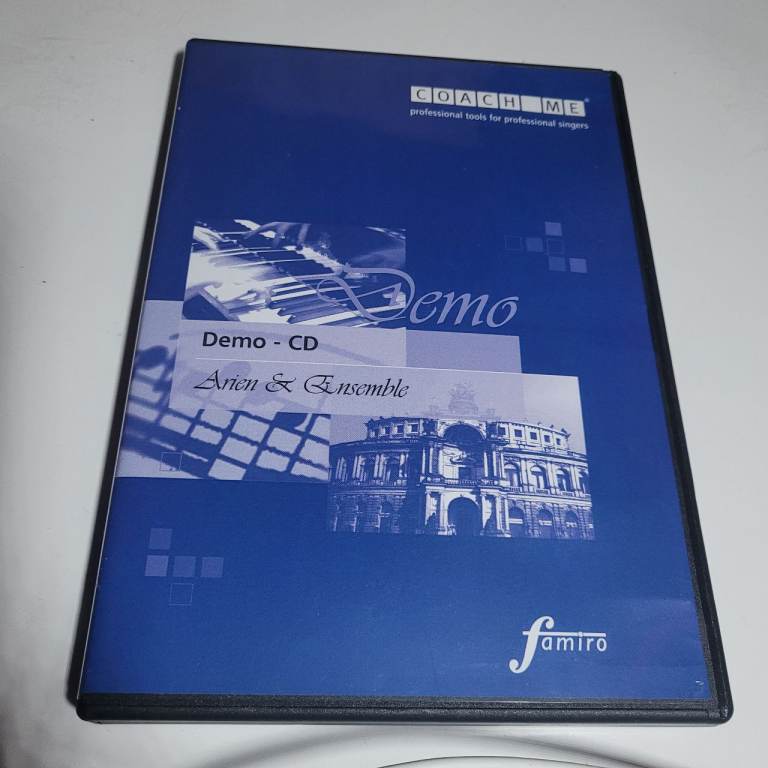Coach  Me Demo  Cd  Arien  & Ensemble c8