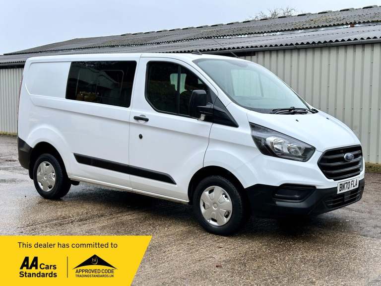 2020 Ford Transit Custom 2.0 300 EcoBlue Leader Crew Van L1 H1 Euro 6 (s/s) 5dr PANEL VAN Diesel ...