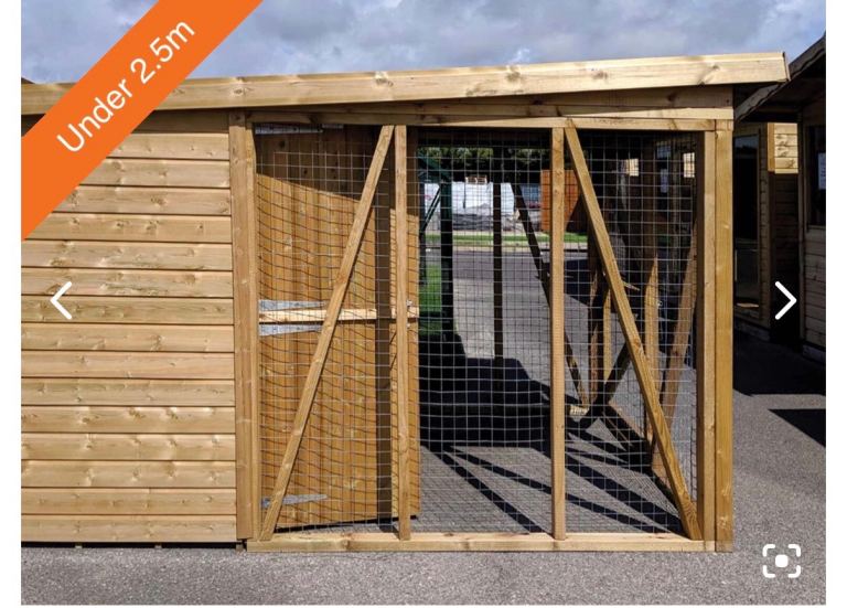 Animal house pressure treated