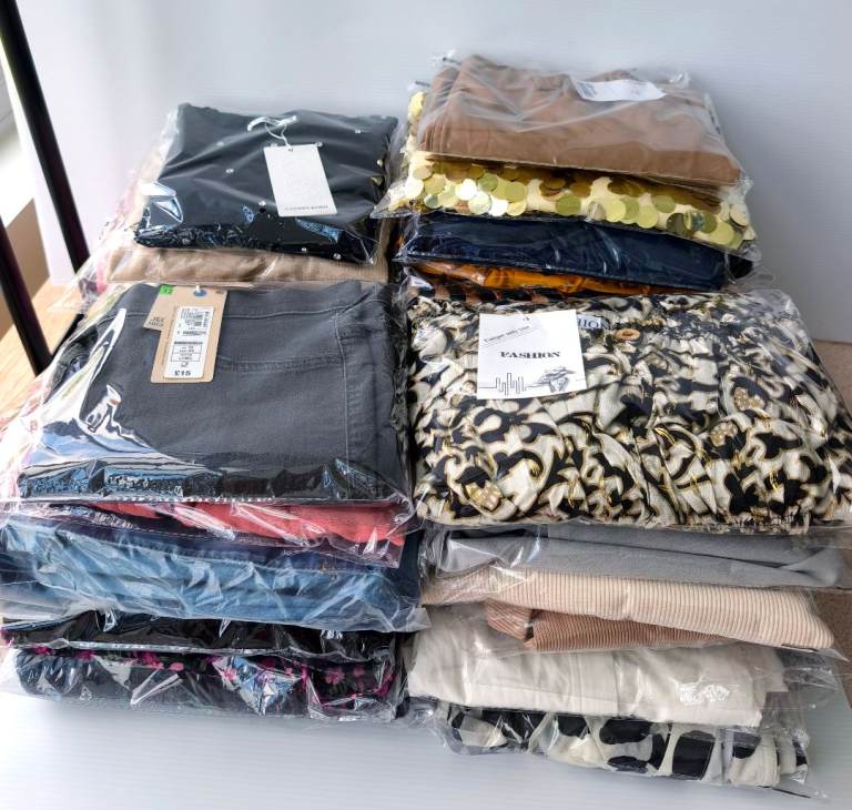 NEW Ladies Clothing Bundle BNWT Mixed Brands Reseller Job Lot – 40 Items